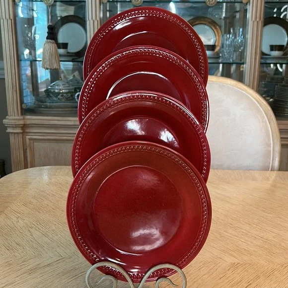 Pier 1 Spice Route Paprika Salad Plate (4)